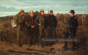  pittore Peintre - Prisonniers du Front Réalme peintre Winslow Homer